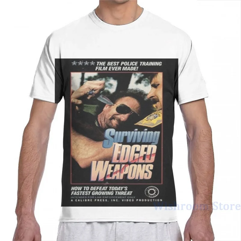 Футболка для мужчин и женщин модная рубашка с принтом выжившие края оружия топы