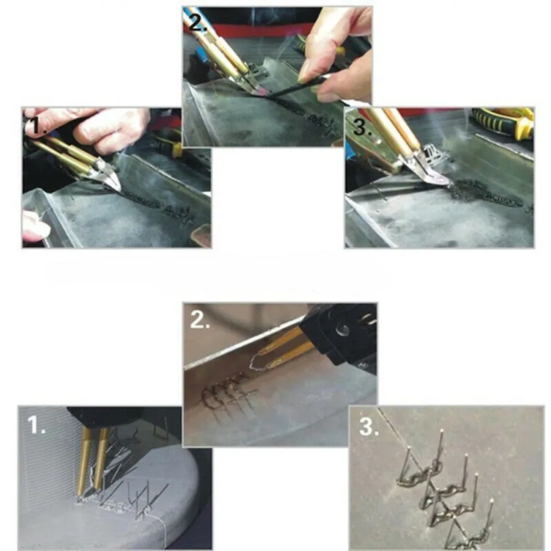 

Stainless Steel Wave Staples Updated 0.8mm For Stapler Repair For Welder Parts