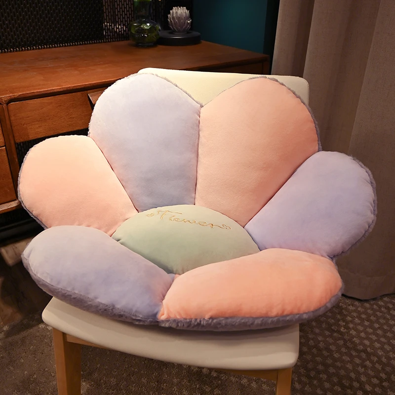 

Симпатичная утолщенная плюшевая подушка для девушки, современное искусство, роскошная подушка для чтения в стиле ленивой принцессы, домашн...