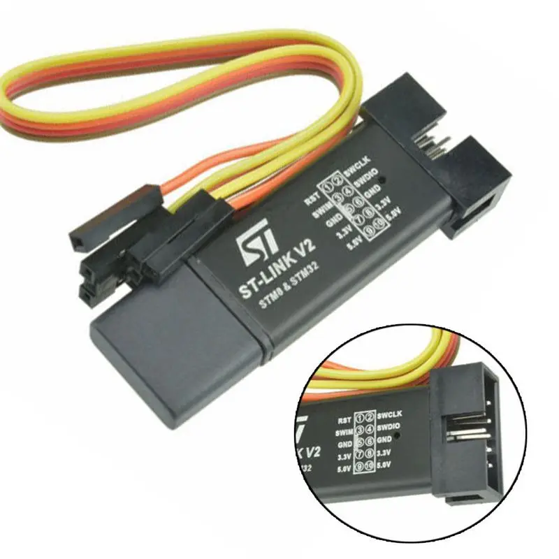 ST-Link V2 программирующий блок mini STM8 STM32 Эмулятор загрузчика M89 New | Электроника