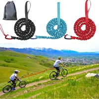 mtb bicycle tow rop bike parent child nylon rally rope bicycle elastic tow rope for kids outdoor safety bicycle accessories
