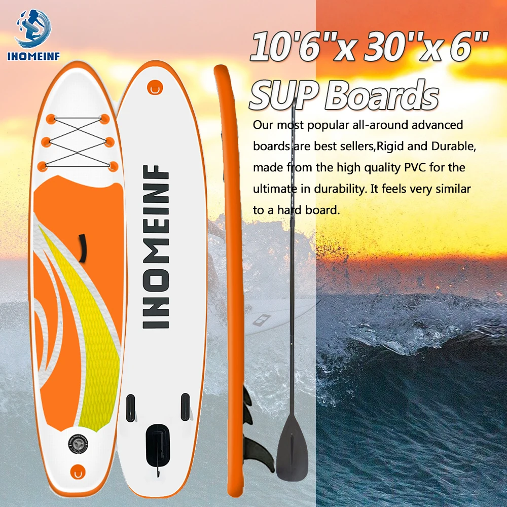 

10.5Ft Inflatable Paddle Boards for Adults Stand Up Paddleboard SUP Water Sport Surfing Surfboard Shipment Oversea Warehouse