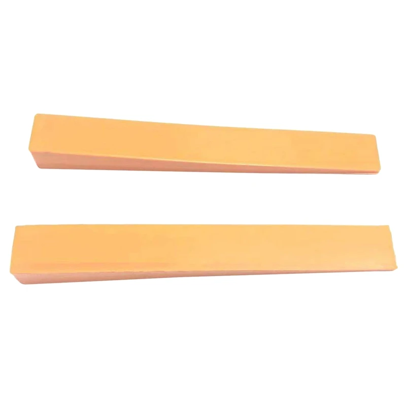 

2 шт. резиновые пианино Тюнинг Отключение для части фортепиано аксессуары пианино запчастей Звукоизолированные кожа вилка-оранжевый