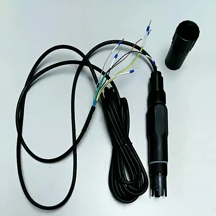 

Industrial Lab 4-20mA RS485 Modbus Output Anti-corrosion 0-14PH electrode probe FDR Water PH Sensor