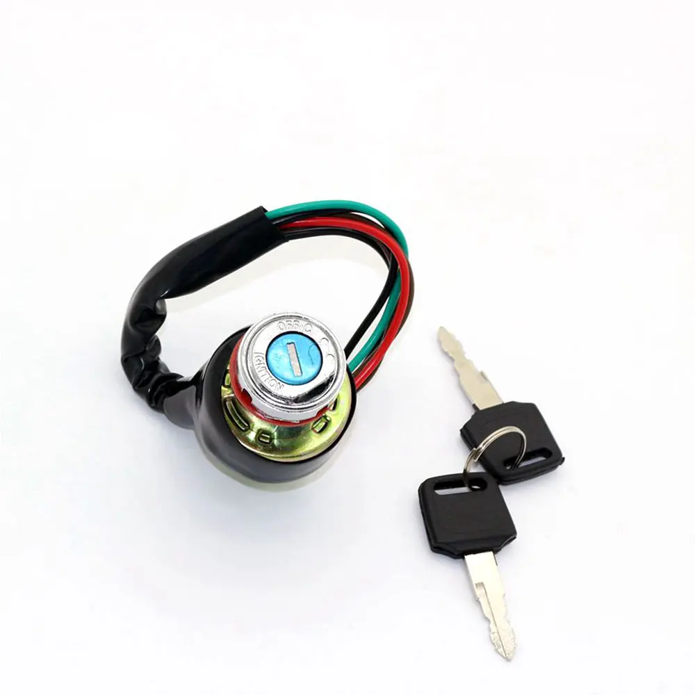 Универсальный 6 проводной ключ зажигания баррель переключатель для 150cc 200cc 250cc PIT