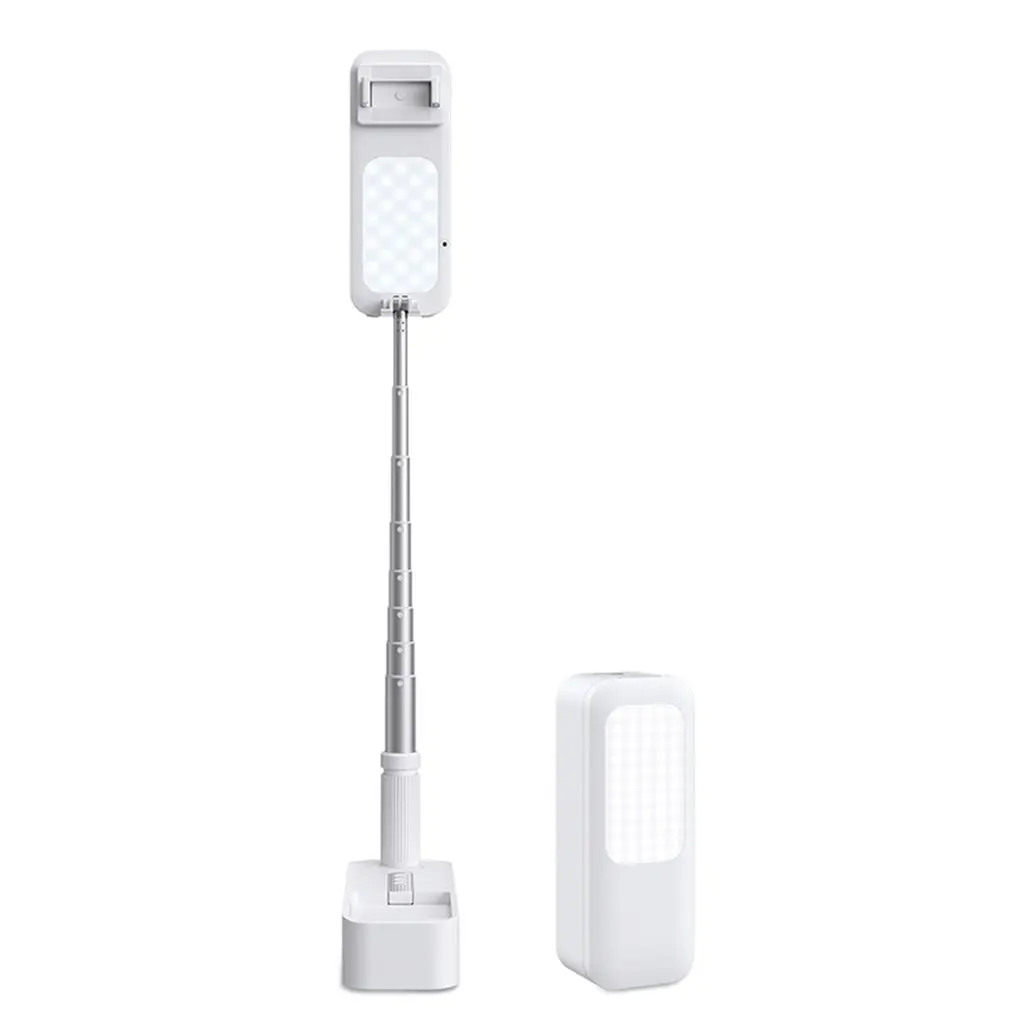 

Беспроводной светодиодный светильник с регулируемой яркостью, портативная лампа для селфи, держатель для телефона, для прямой трансляции, ...