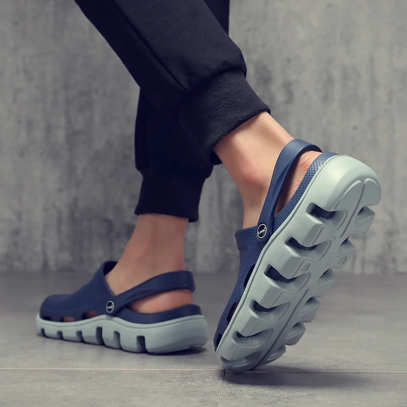 

2021 Xiaomi Youpin Summer Dongdong Shoes Men's Slippers Fashion Couple's Antiskid Soft Soled Beach Shoes