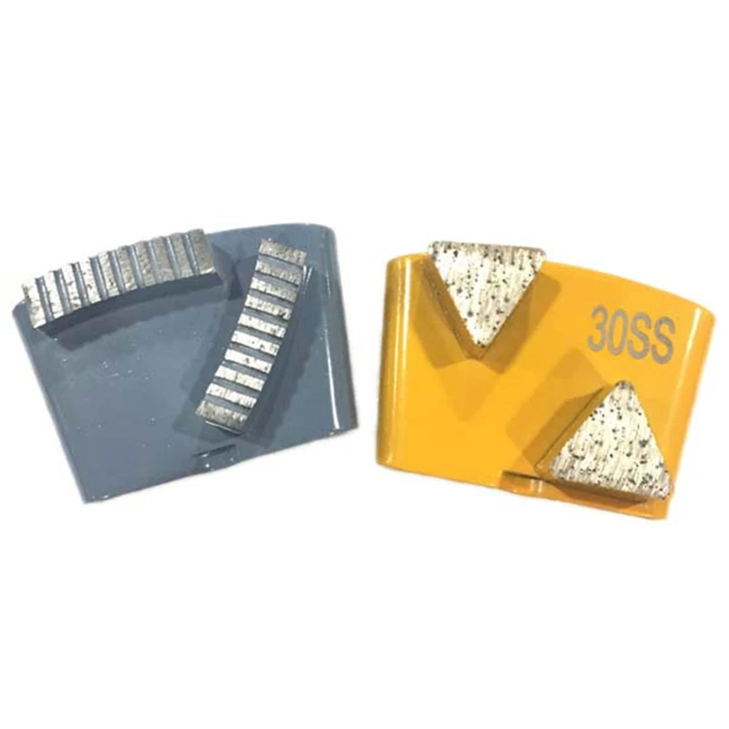 

HTC Factory Supply Sharp Segments Grinding Shoes Concrete Grinding Wheel Epoxy Coating Rmoval HTC Grinding Machine 12PCS