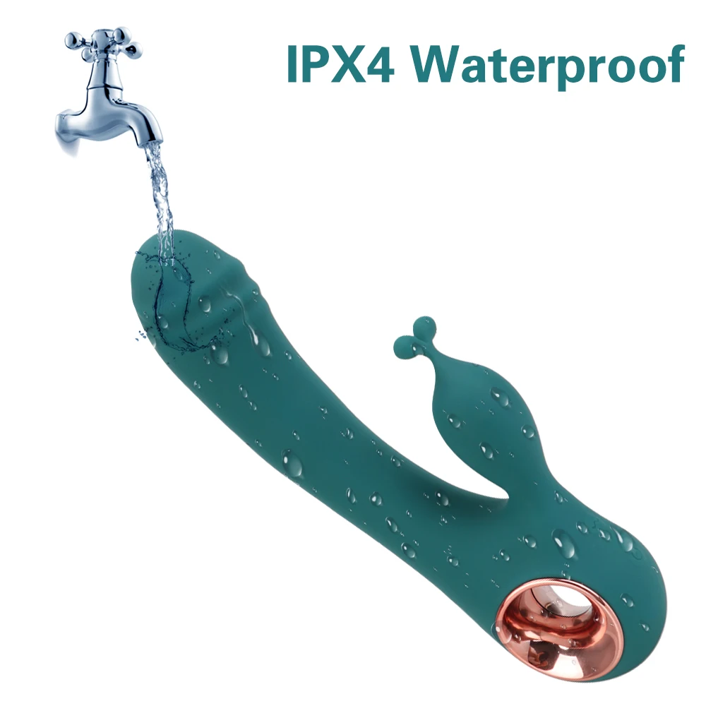 10-частотный фаллоимитатор вибратор-кролик Вагинальный Анальный массажер