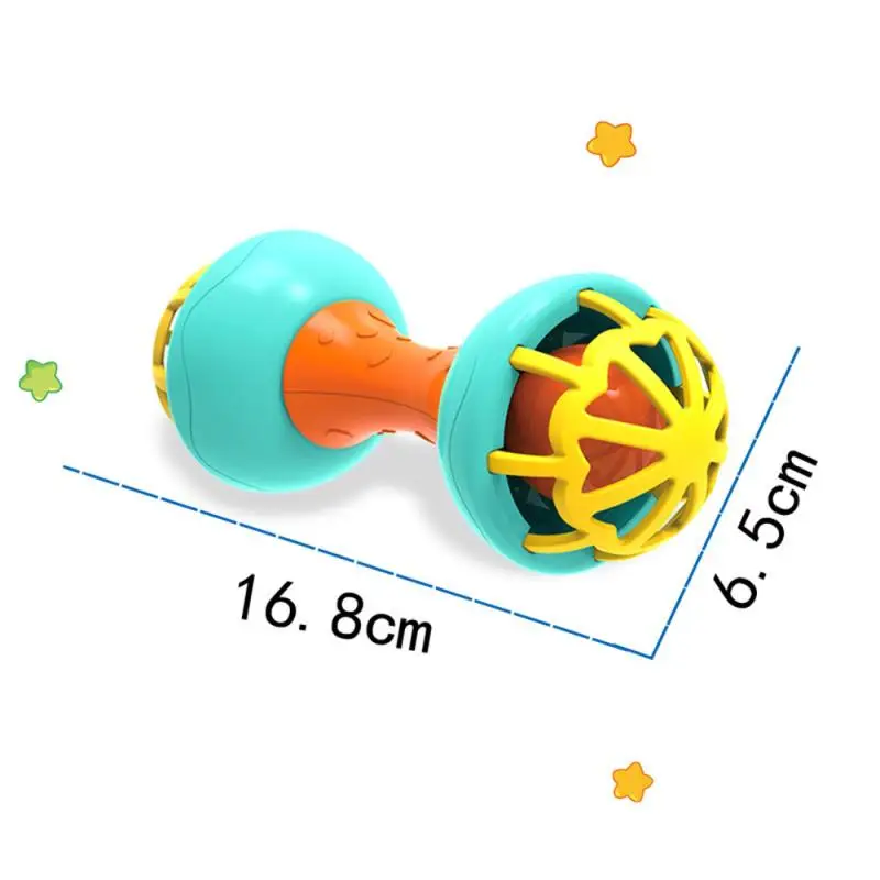

8pcs/1Set Silicone Teether Baby Chews Stick Hand Grab Rattle Toy Food Grade Silice Teething Bites With Owl Trolley Case Dropship
