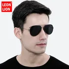 Солнцезащитные очки LeonLion в ретро стиле для мужчин и женщин, роскошные зеркальные модные солнечные, в винтажном стиле, 2021