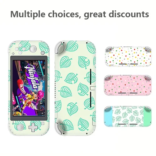 Виниловый экран съемная наклейка с перекрестными животными Обложка для Nintendo Switch