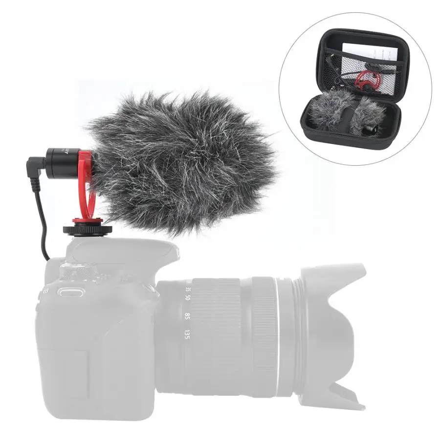 VBESTLIFE AD M2 микрофон металлический видео 3 5 мм разъем для huawei смартфон Canon Nikon sony DSLR