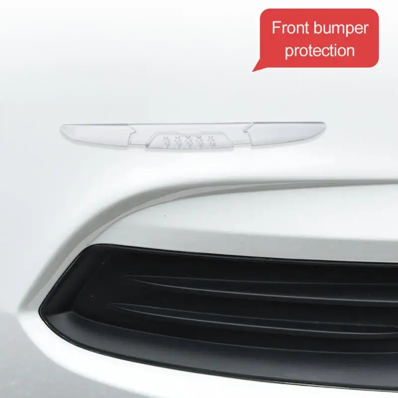 4 шт защита края машинной двери царапин противоскользящая полоса наклейки