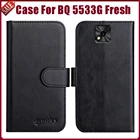 Хит! Чехол-книжка BQ 5533G для BQ 5,45G, Модный мягкий кожаный защитный чехол-бумажник 6 цветов, Новый чехол для телефона 5533G