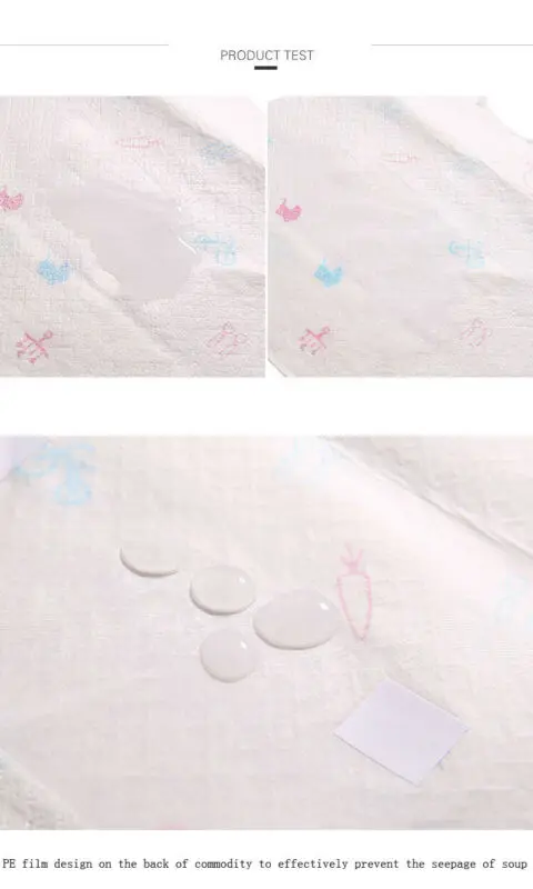 10 шт одноразовые детские нагрудники для путешествий водостойкие стерильные