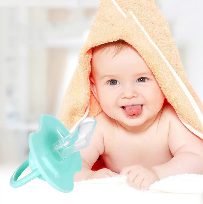 2 шт. милые детские соски-пустышки наборы для еды Силиконовые Прорезыватели