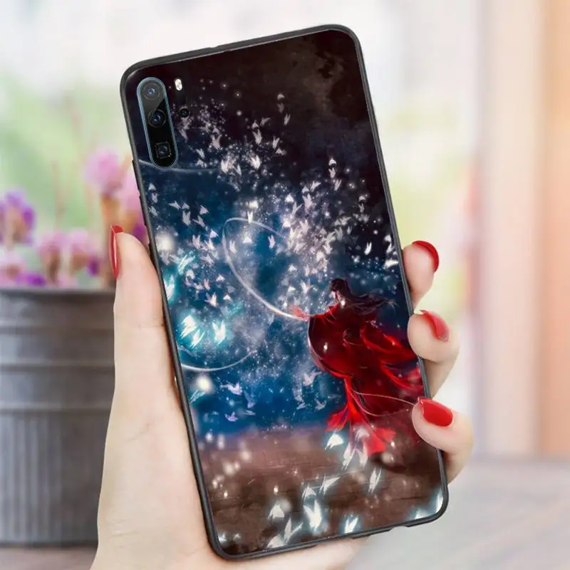 

Tian Guan Ci Fu anime Phone Case For Huawei honor Mate P 10 20 30 40 i 9 8 pro x Lite smart 2019 nova 5t