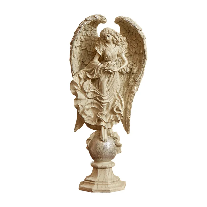 

[VIP]Greek Mythology Eros Wings Angel Peace Goddess Sculpture Ornaments Livingroom TV Cabinet Entrance Bookcase Home Decorations