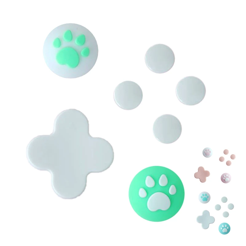 Наклейки для кнопок переключения направления цветные наклейки с кошачьими