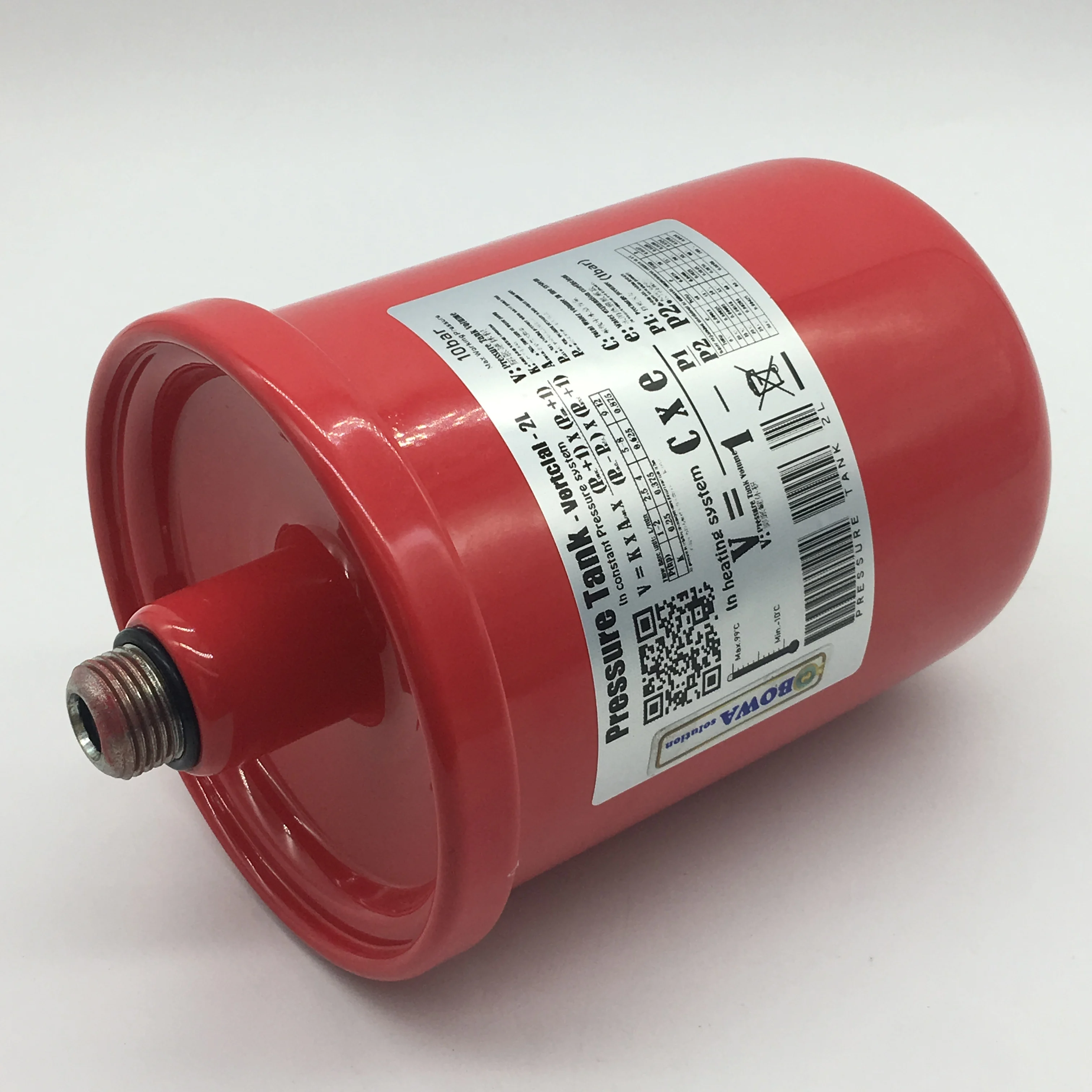 Вертикальный резервуар с давлением из углеродистой стали объемом 2 л подходит