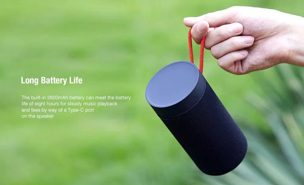 Xiao mi Открытый Bluetooth 5,0 беспроводной динамик водонепроницаемый стерео mi динамик Dual-mi c шумоподавление тип-c зарядка