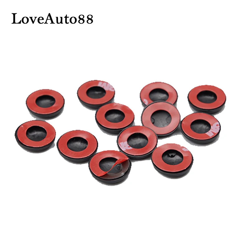 Автомобильная дверная Блокировка винтовая защита наклейка крышка от ржавчины