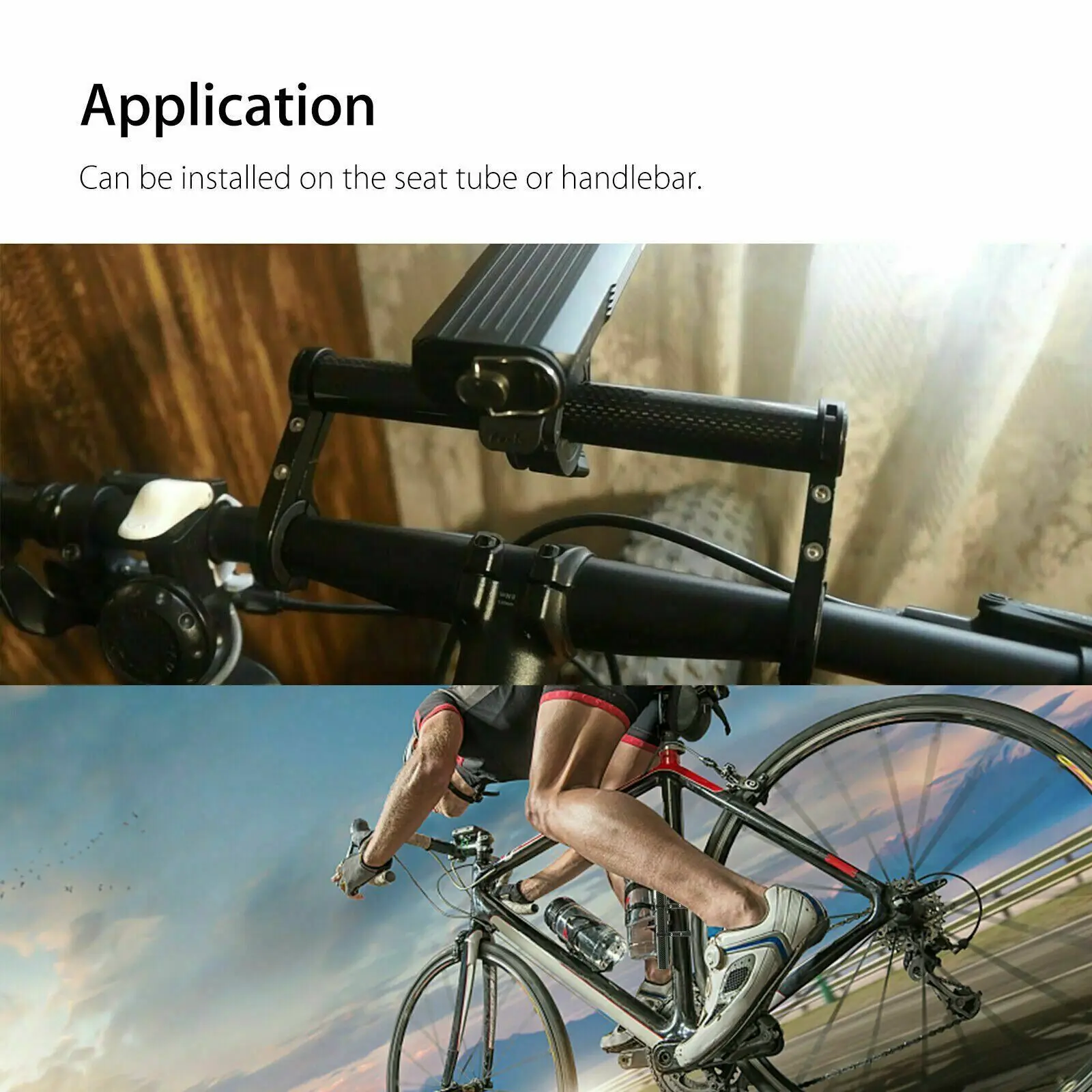 Удлинитель для руля велосипеда 20 см крепление горного MTB карбоновый кронштейн
