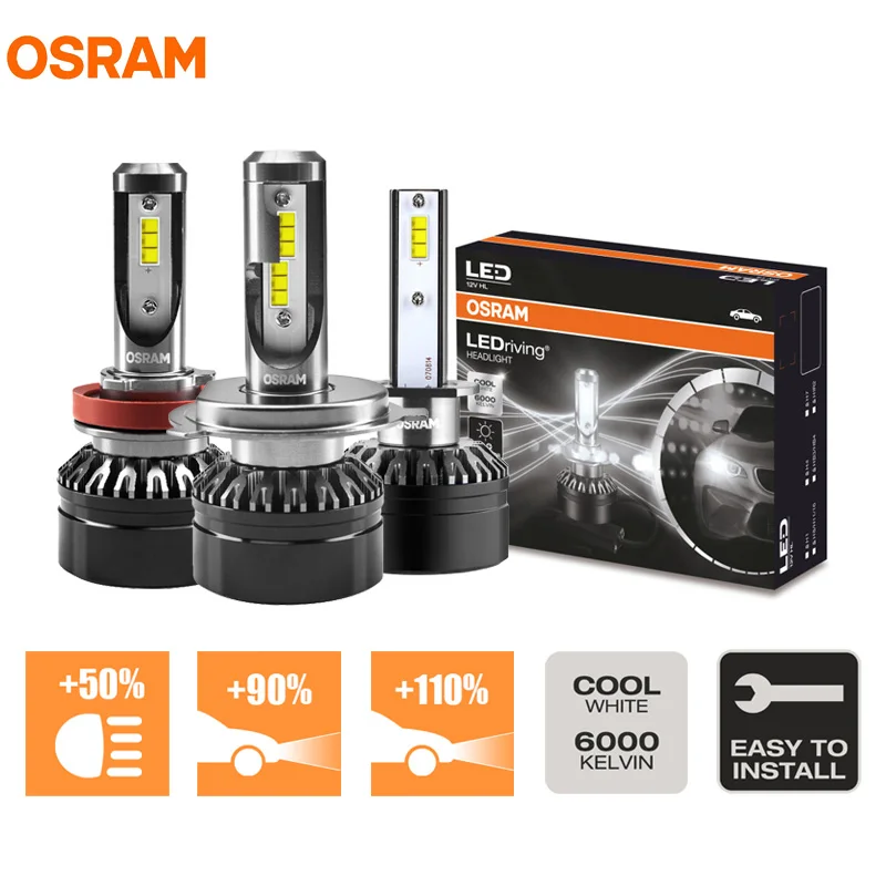 OSRAM СВЕТОДИОДНЫЙ riving H1 H4 H7 H8 H11 H16 HB2 HB3 HB4 H1R2 9003 9005 9006 9012 светодиодный
