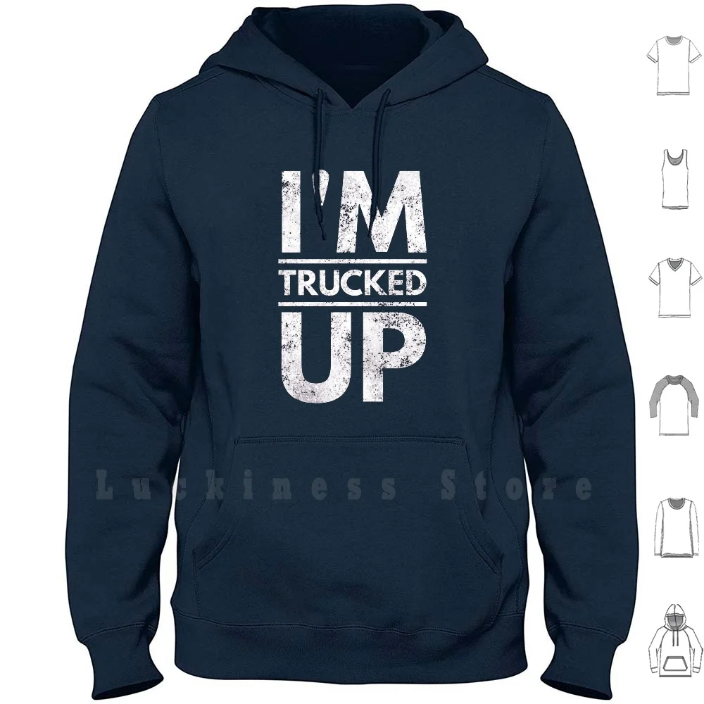 Фургон I'm Trucked Up 4x4 фургон с капюшоном для длительного катания|Мужские толстовки