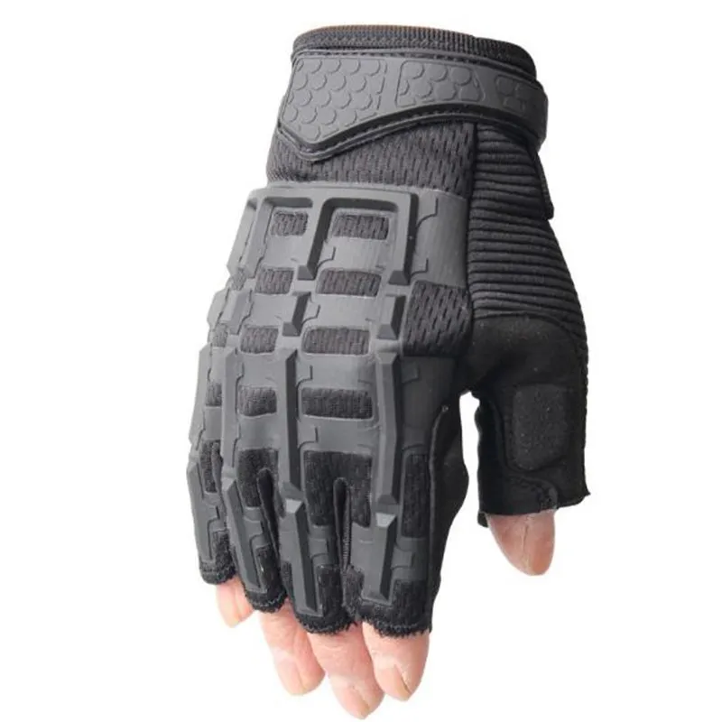 

Outdoor Sports Gloves B59 Half Finger Tactical Military Gloves Motorcycle Bike Cycling Racing Gloves Anti-skid Protection Glove