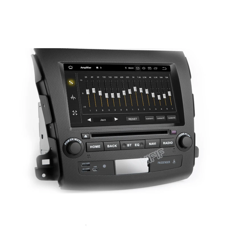Автомобильный DVD плеер PX5 Carplay с IPS экраном 8 дюймов DSP Android 10 4 Гб ОЗУ для Mitsubishi Outlander