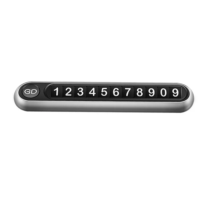 

Temporary parking sign, mobile phone number, hidden night light, temporary mobile card, creative personal automotive products