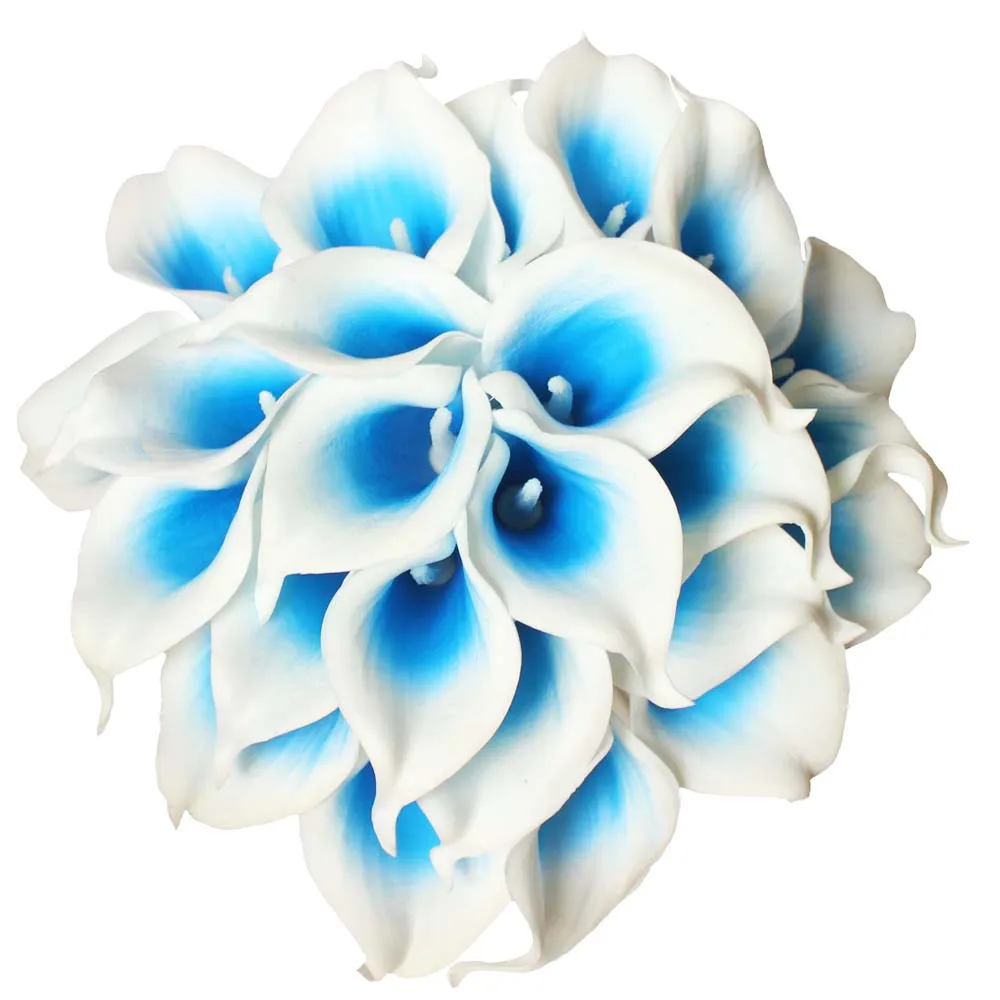 10 шт. искусственные цветы искусственный букет на свадьбе домашний стол украшения