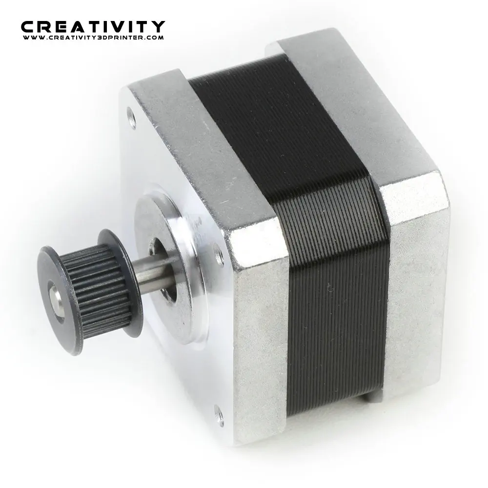 Шаговый двигатель для 3D-принтера 42-34 с синхронным колесом REPRAP Makerbot Creality Ender 3 CR10