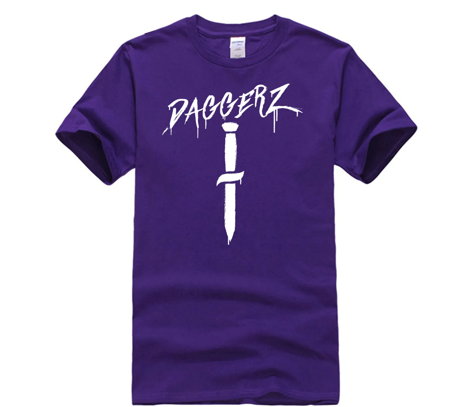 

Men's T-shirt Cartoon Fun T-shirt Daggerz Thrashin' T Shirt quality fashion short sleeve men tshirt