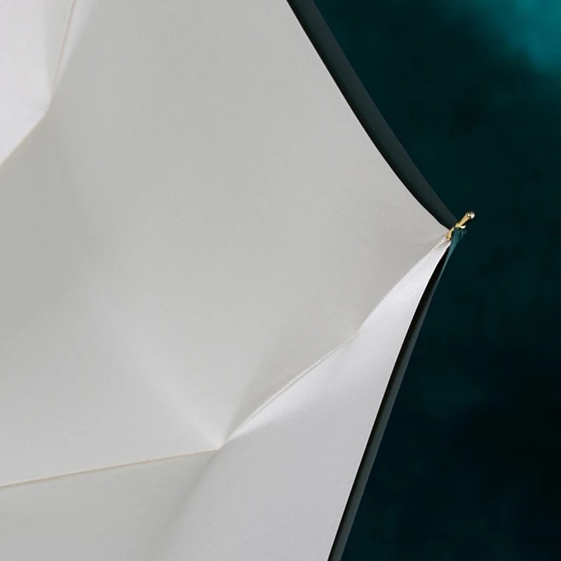 Зонт с длинной ручкой однотонные креативные женские зонты светильник легкие