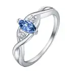 бижутерия кольцо женское набор колец кольца для женщин аксессуары бижутерия люкс каЖенское модное кольцо с голубым овальным опалом, обручальные кольца для женщин, Подарок на годовщину, свадебные кольца, оптовая продажа