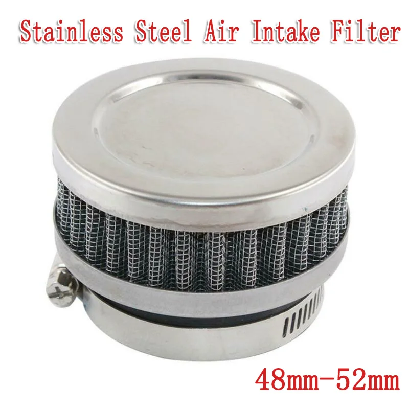 

Motorcycle Air Intake Filter Replacement Washable 48mm-52mm Accessories