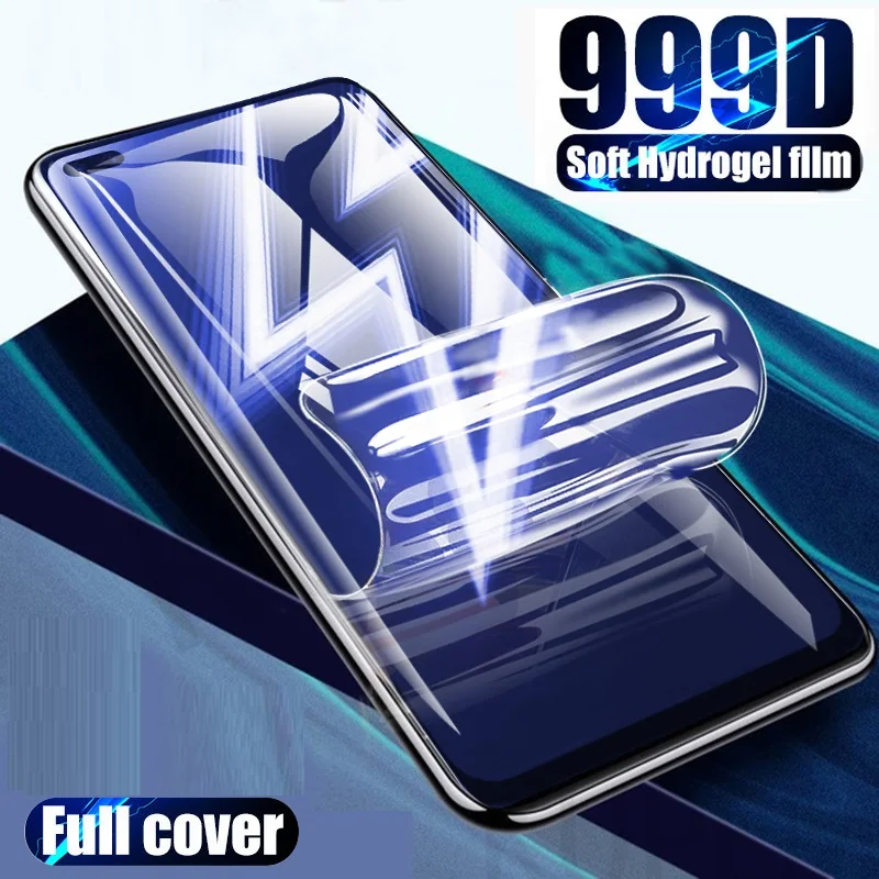 Гидрогелевая пленка для Realme 6pro Oppo 6 7 Pro 6i 7i защитная экрана на Realmi 8 фронтальная HD |