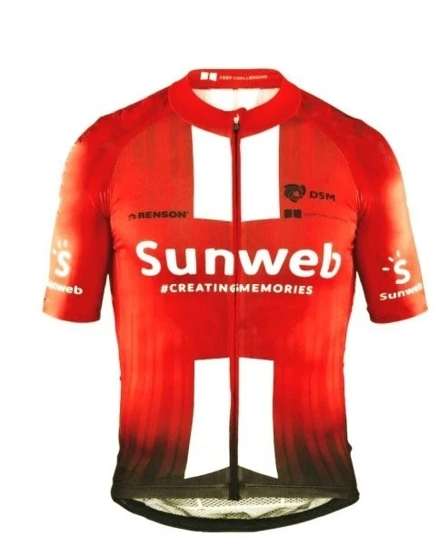 jersey only Новинка, профессиональная команда, красная велосипедная майка, набор, дышащий, MTB, быстросохнущий, велосипедная одежда, Ropa ciclismo, гелевая подкладка - Цвет: jersey only