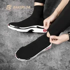Мужские и женские повседневные кроссовки-носки, спортивные вязаные эластичные кроссовки, удобные дышащие ботильоны для отдыха, повседневная обувь Baasploa 2021