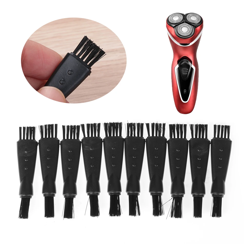 

10Pcs Mens Shaver Accessory Razor Brush Hair Remover Cleaning Tool Plactic Replacement Head Hair Shaving Tools Cleaning Brush