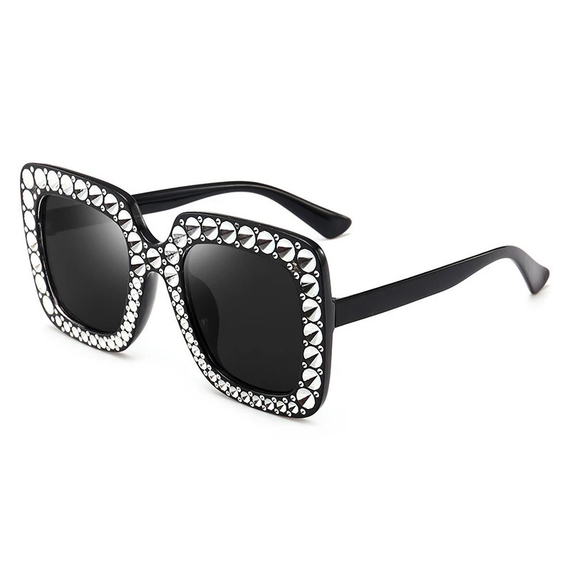 Солнечные очки RBRARE в большой оправе с защитой от бриллиантов женские Квадратные