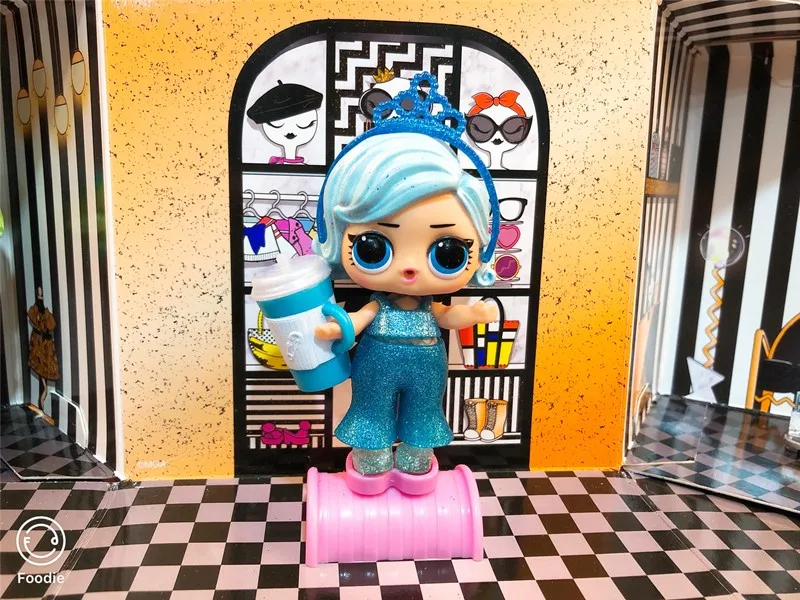 

8 styles 1 set LOL doll Surprise Original Calendar doll Clothes shoes bottle suit toys for children