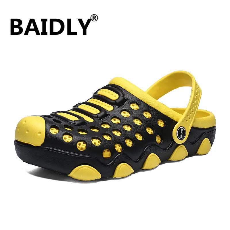 Men Aqua Shoes Outdoor Beach Water Sandals Upstream Non-Slip Lightweight Sport Hole Hollow Women Quick Dry Sneakers | Спорт и