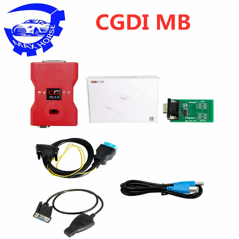 Оригинальный CGDI Prog MB для Benz поддержка всех ключей потери быстрый добавьте ключ с