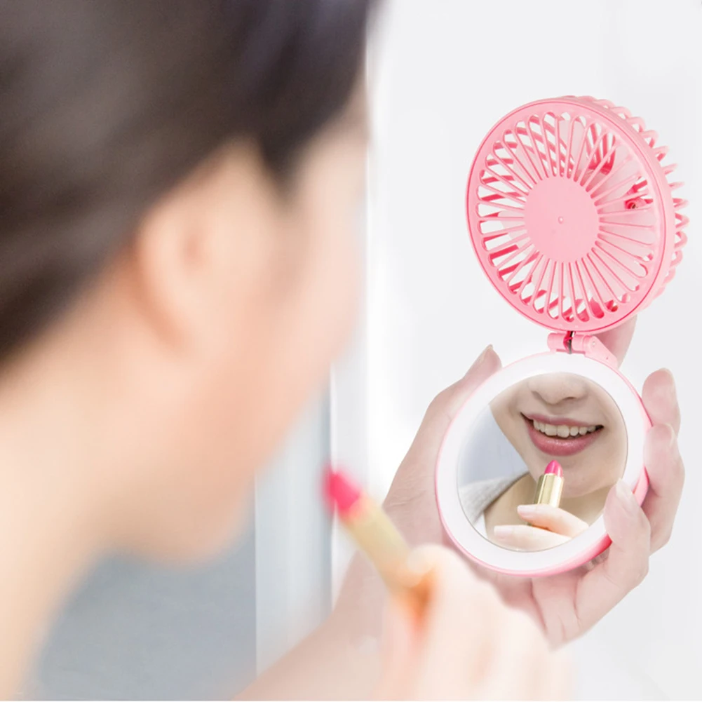 Портативный 3 Скорость режимов вентилятор зарядка через USB портативный мини с