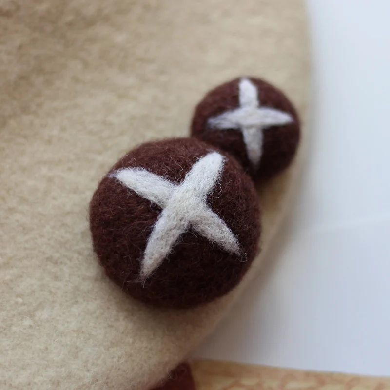 Милые грибы Модные женские береты ручной работы шерсть оригинальность личность