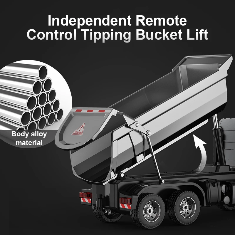 1 20 e590 сплав rc грузовик caterpillar 6 ch 24 г ради